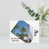 Carte postale dominicaine (Debout devant)