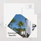 Carte postale dominicaine (Devant / Derrière)