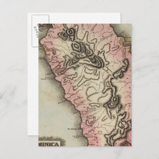 Carte Postale Dominique (Devant / Derrière)