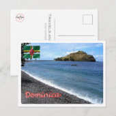 Carte Postale Dominique - Scotts Head - (Devant / Derrière)