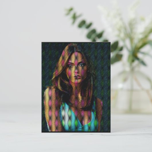 Carte Postale Domino (Debout devant)