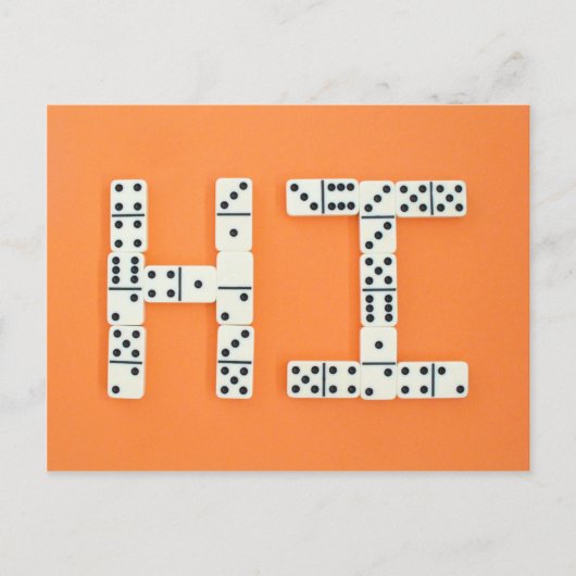 Carte postale Dominoes 001 (Devant)