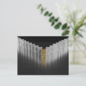 Carte Postale Dominos d'or et d'argent (Debout devant)