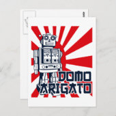 Carte Postale Domo Arigato (Devant / Derrière)