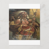 Carte Postale Don de devis Chef Joseph & Nature Tee - shirts et  (Devant)