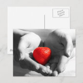 Carte Postale Don fraise (Devant / Derrière)