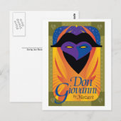 Carte Postale Don Giovanni, Opéra (Devant / Derrière)