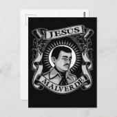 Carte Postale Don Jesus Malverde Héros mexicain Jesus Malverde (Devant / Derrière)