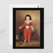 Carte Postale Don Manuel Osorio de Zuniga_Portraits (Devant / Derrière)