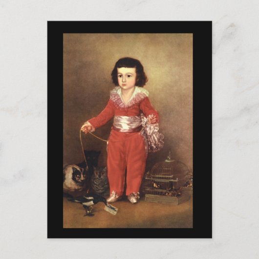 Carte Postale Don Manuel Osorio de Zuniga_Portraits (Devant)