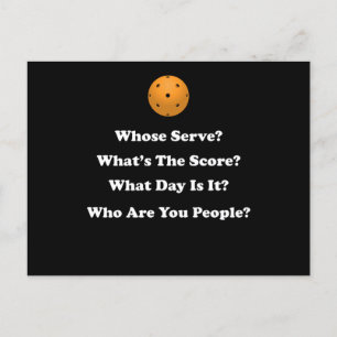 Carte Postale Don Pickleball