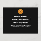 Carte Postale Don Pickleball (Devant)