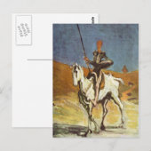 Carte Postale Don Quichotte (Devant / Derrière)