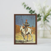 Carte Postale Don Quichotte Et Sancho Panza De Daumier Honoré (B (Debout devant)