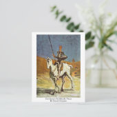 Carte Postale Don Quichotte Et Sancho Panza De Honore Daumier (Debout devant)