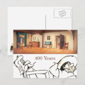 Carte Postale DON QUIXOTE - Arrière - plan de dessin animé (1979 (Devant / Derrière)