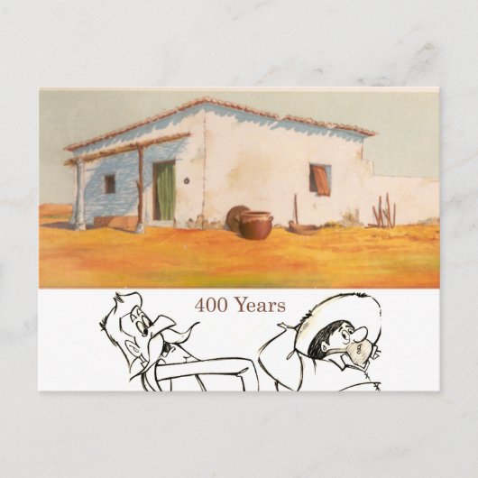 Carte Postale DON QUIXOTE - Arrière - plan de dessin animé (1979 (Devant)