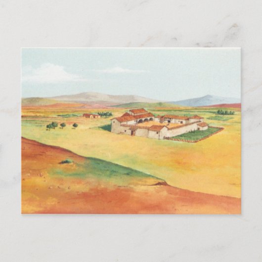 Carte Postale DON QUIXOTE - Arrière - plan de dessin animé (1979 (Devant)