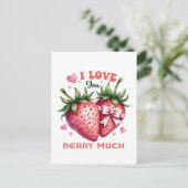Carte Postale Don Valentine | Je T'Aime Beaucoup Berry (Debout devant)