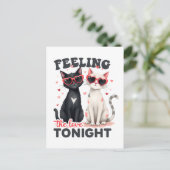 Carte Postale Don Valentine | Sentir L'Amour Ce Soir (Debout devant)