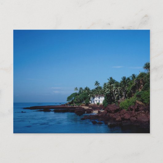 Carte Postale Dona Paula, Goa, Inde (Devant)