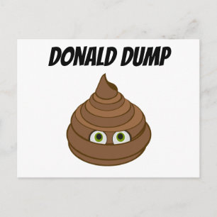 Carte Postale Donald Dump