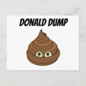 Carte Postale Donald Dump (Devant)