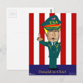 Carte Postale Donald-en-chef (Devant / Derrière)