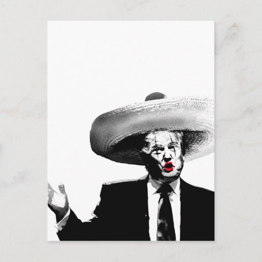 Carte Postale Donald Trump (Devant)