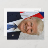 Carte Postale Donald Trump (Devant / Derrière)