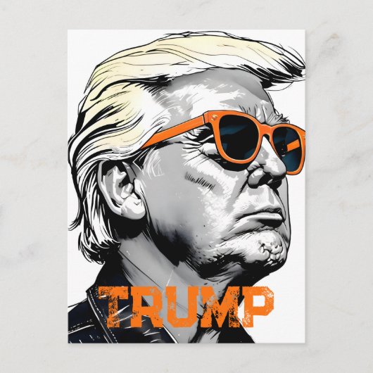 Carte Postale Donald Trump (Devant)