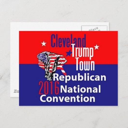 Carte postale Donald TRUMP 2016 (Devant / Derrière)