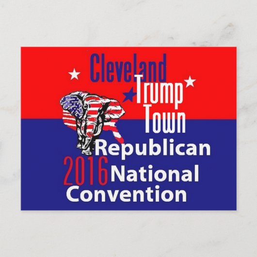 Carte postale Donald TRUMP 2016 (Devant)