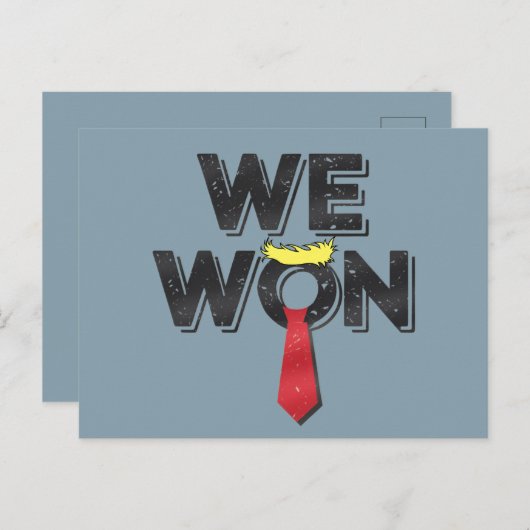 Carte Postale Donald Trump 2024 (Devant / Derrière)