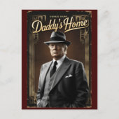 Carte Postale Donald Trump Daddy's Home Funny Christmas MAGA (Devant)