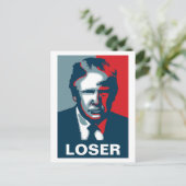 Carte Postale Donald Trump Perdant (Debout devant)