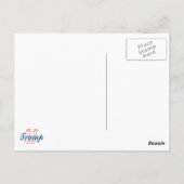 Carte Postale Donald Trump : REJETÉ ! ! (Dos)