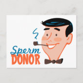Carte postale Donateur Sperm (Devant)
