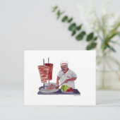 Carte Postale Doner Kebab (Debout devant)