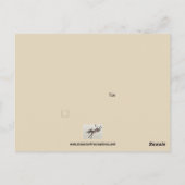 Carte postale Donkey (Dos)