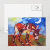 Carte Postale Donkey américain (Devant / Derrière)