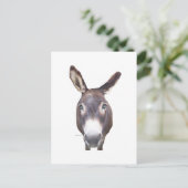 Carte Postale Donkey dans votre visage (Debout devant)