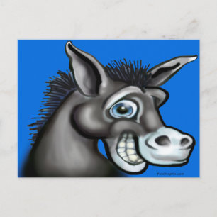 Carte Postale Donkey démocrate