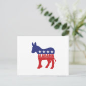 Carte Postale Donkey, démocrate de l'Alabama (Debout devant)