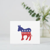 Carte Postale Donkey, démocrate de l'Iowa (Debout devant)