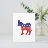 Carte Postale Donkey, démocrate du Missouri (Debout devant)