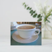 Carte Postale Donne-moi du café (Debout devant)