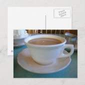 Carte Postale Donne-moi du café (Devant / Derrière)