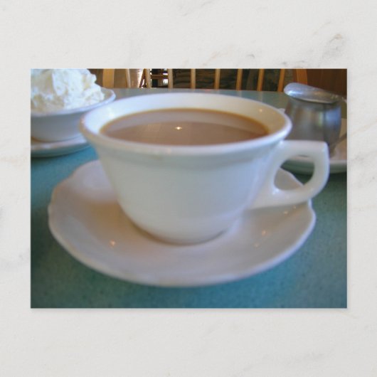 Carte Postale Donne-moi du café (Devant)