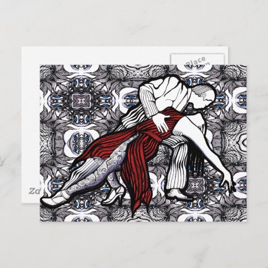 Carte Postale Donne-moi Tango (Devant / Derrière)